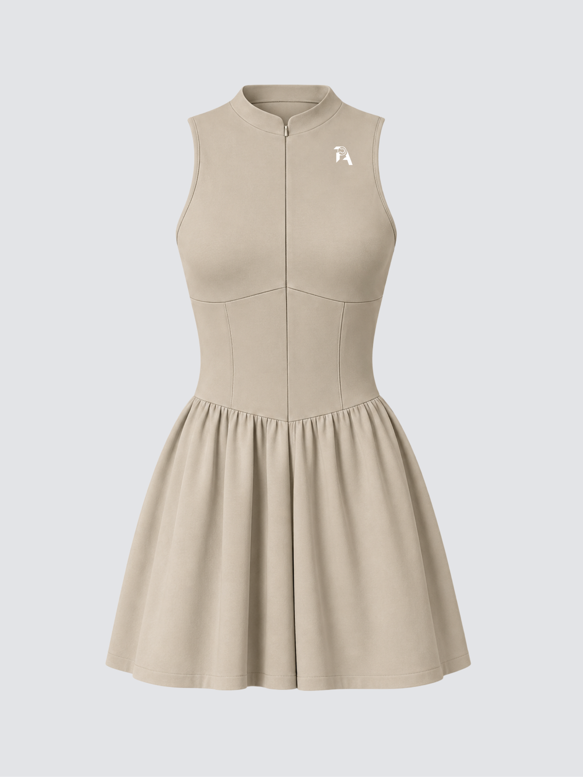Flow Dress - Beige