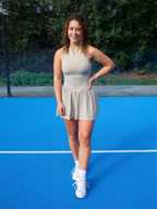 Flow Dress - Beige