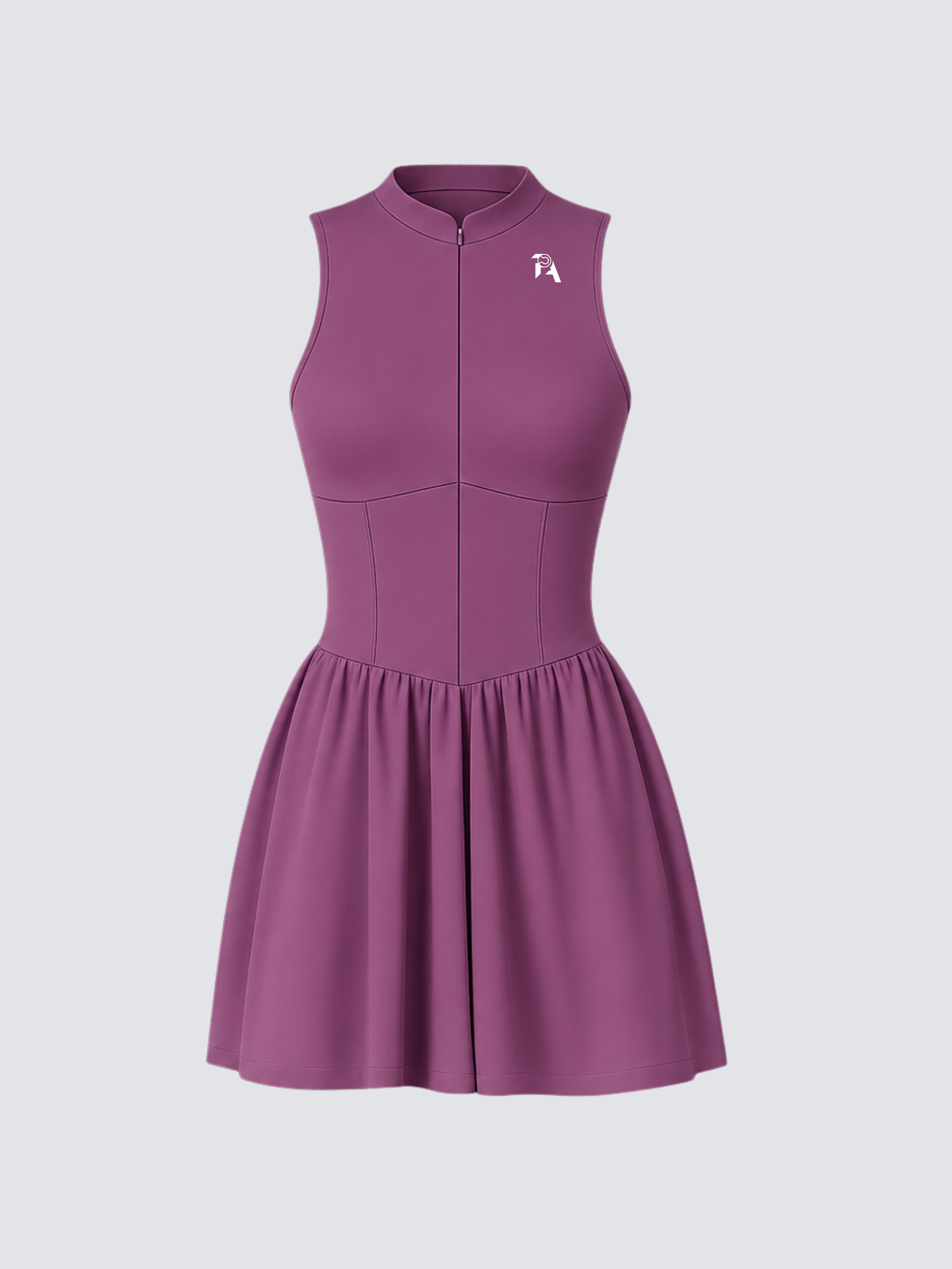 Flow Dress - Paars